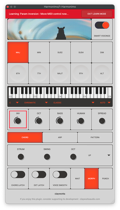 Harmonimo MIDI mapping workflow